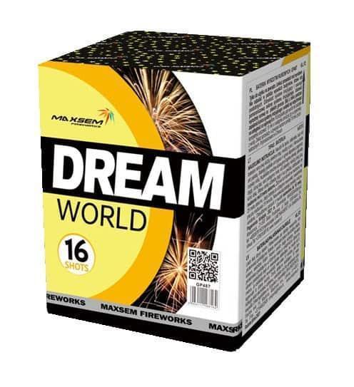Fejerverkai DREAM WORLD GP487 - 16 šūvių