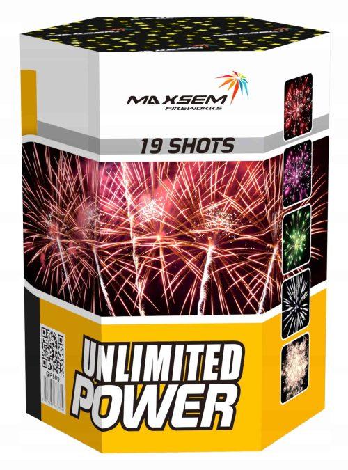 Fejerverkai UNLIMITED POWER GP509 - 19 šūvių