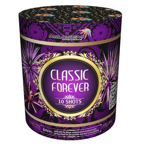 Fejerverkai CLASSIC FOREVER GW218-77 - 10 šūvių