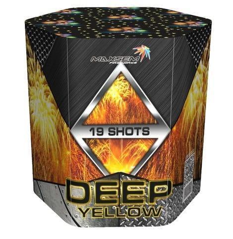 Fejerverkai DEEP YELLOW GWM5033 - 19 šūvių