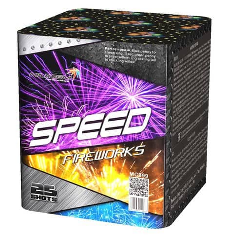Fejerverkai SPEED FIREWORKS MC099 - 25 šūviai