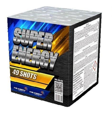 Fejerverkai SUPER ENERGY SB-49-03 - 49 šūviai