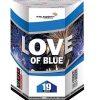 Fejerverkai LOVE OF BLUE SB19-02 - 19 šūvių