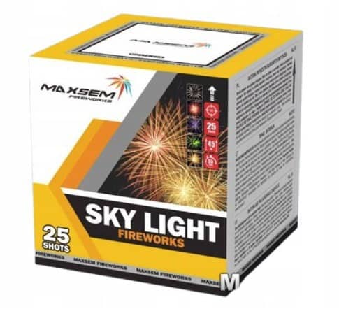 Fejerverkai SKY LIGHT (Art. MC175-25A) - 25 šūviai