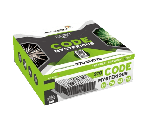 Fejerverkai CODE MYSTERIOUS MC404 - 270 šūvių